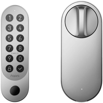 Смарт ключалка Aqarа U200, Сребриста - EL-D02D-SILVER gallery image 2