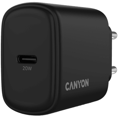 Зарядно устройство Canyon OnCharge 200 20W, Черно - CNE-CHA200-11 gallery image 5