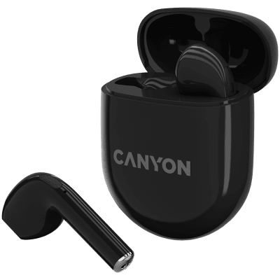 Безжични слушалки Canyon TWS-6, Черни - CNS-TWS6B gallery image 5