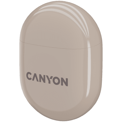 Безжични слушалки Canyon TWS-6, Бежови - CNS-TWS6BE gallery image 4