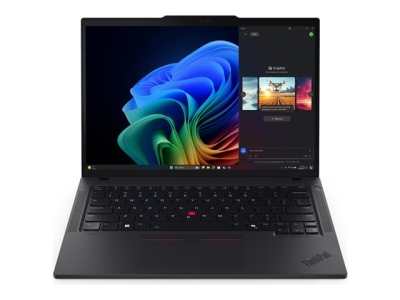 Лаптоп Lenovo ThinkPad T14 Gen 6, 14.0", Intel Core Ultra 5 228V, 32GB RAM, 1TB SSD, Intel Arc Graphics 130V, Windows 11 Pro, Черен - 21QG000VBM gallery image 1