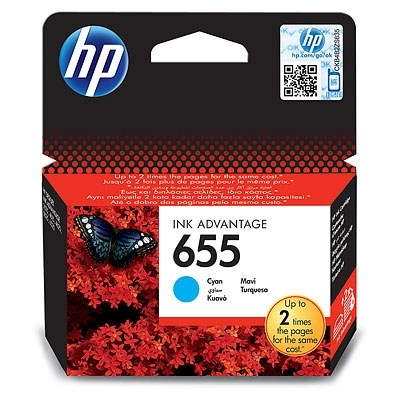 Консуматив HP 655, Cyan - CZ110AE