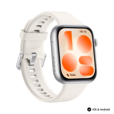 Смарт часовник Huawei Fit 5 Niki-B19F, Бял - 6942103189692 gallery image 3