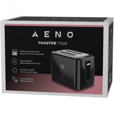 Тостер AENO TS2, Черен - ATS0002B gallery image 7