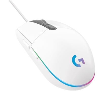 Геймърска мишка Logitech G102 - 910-005824, Бяла gallery image 2