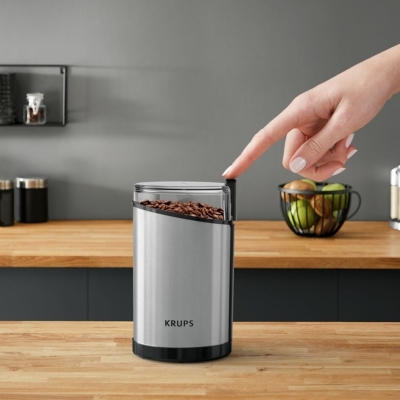 Кафемелачка Krups Grinder Coffee Stainless Steel - GX204D10 gallery image 3