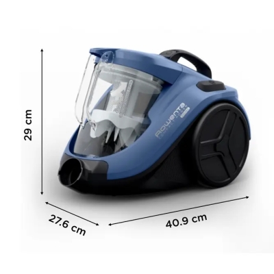 Прахосмукачка Rowenta Va Cleaner Compact Power Cyclon, Синя - RO3721EA gallery image 3