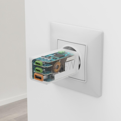 Зарядно устройство Hama 65 W, Бяло - Hama-01996 gallery image 6