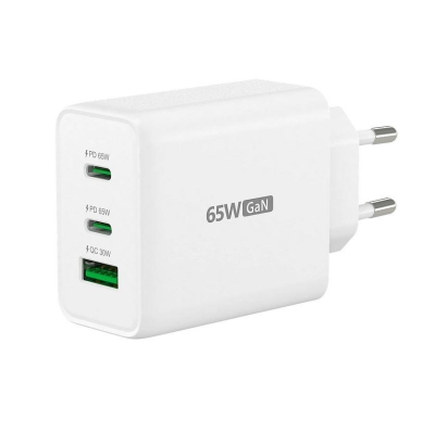 Зарядно устройство j5create 65 W, Бяло - JUP3365E gallery image 2