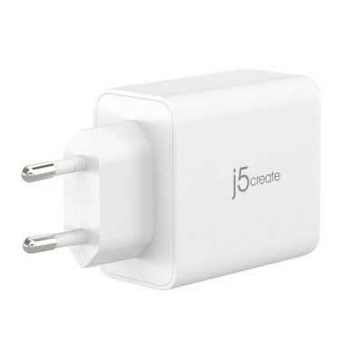 Зарядно устройство j5create 65 W, Бяло - JUP3365E gallery image 3