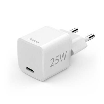 Зарядно устройство Hama Eco 25 W, Бяло - Hama-187278 gallery image 1