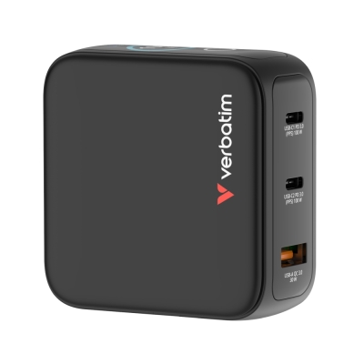 Зарядно устройство Verbatim Mini 100W, Черно - 30239 gallery image 9