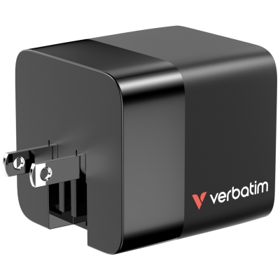 Зарядно устройство Verbatim Mini 65 W 2, Черно - 32217 gallery image 9