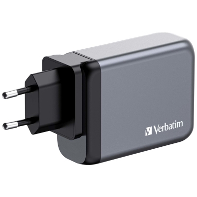 Зарядно устройство Verbatim GNC-100 100 W, Сиво - 32202 gallery image 3