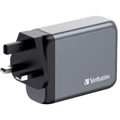 Зарядно устройство Verbatim GNC-100 100 W, Сиво - 32202 gallery image 4