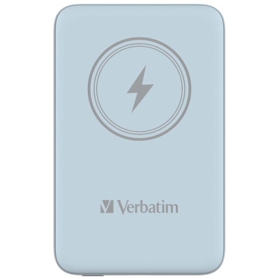Външна батерия Verbatim MCP-10BE, 20W, 10000 mAh, Синя - 32247 gallery image 1