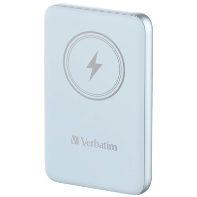 Външна батерия Verbatim MCP-10BE, 20W, 10000 mAh, Синя - 32247 gallery image 2