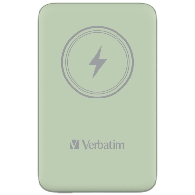 Външна батерия Verbatim MCP-10GN, 20W, 10000 mAh, Зелена - 32246 gallery image 1