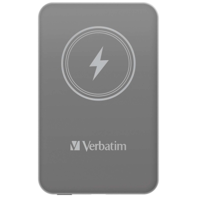 Външна батерия Verbatim MCP-5GY, 20 W, 5000 mAh, Сива - 32244 gallery image 1