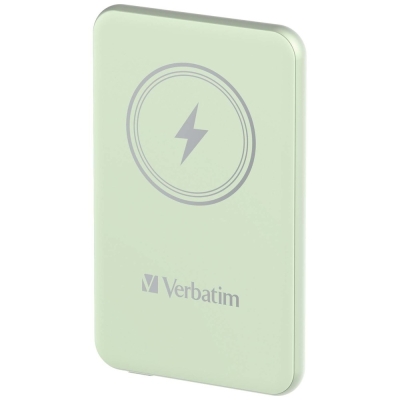 Външна батерия Verbatim MCP-5GN, 20 W, 5000 mAh, Зелена - 32241 gallery image 2