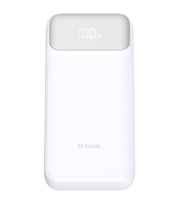 PowerBank D-Link DPP-201, 65 W, 20000 mAh, Бял - DPP-201 gallery image 1