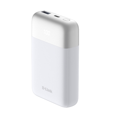 PowerBank D-Link DPP-101, 10000 mAh, Бял - DPP-101 gallery image 3