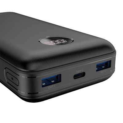 PowerBank Canyon PB-2002, 20000 mAh, Черен - CNE-CPB2002B gallery image 3