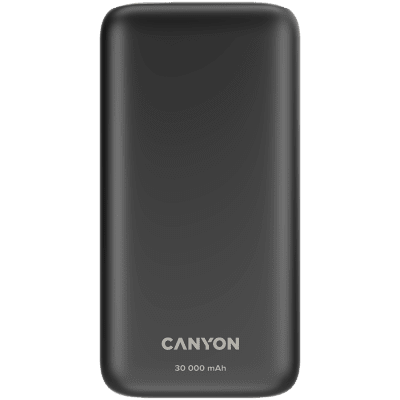 PowerBank Canyon PB-301, 30000 mAh, Черен - CNE-CPB301B gallery image 1