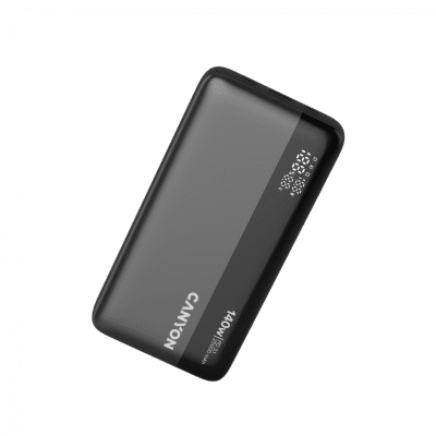 PowerBank Canyon OnPower 240, 140 W, 25000 mAh, Тъмносив - CNS-CPB240 gallery image 8