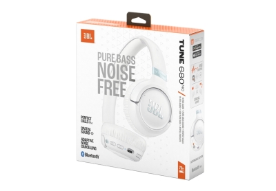 Безжични слушалки JBL TUNE 680NC, Бели - JBLT680NCWHT gallery image 10