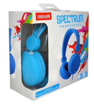 Слушалки Maxell HP SPECTRUM, Сини - 8102 gallery image 2