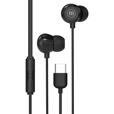 Слушалки Maxell IN-BAX, Черни - ML-AH-INBAX-USBC-BK gallery image 1