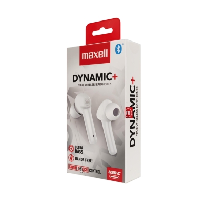 Безжични слушалки Maxell Dynamic, Бели - 8128 gallery image 2