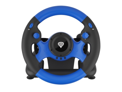 Комплект волан с педали Genesis Driving Wheel Seaborg 350, Син - NGK-1566 gallery image 6