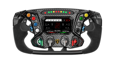 Волан с дисплей MOZA Racing FSR 2 Formula, Черен - RS068 gallery image 1