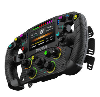 Волан MOZA Racing FSR2 Formula, Черен - RS068 gallery image 3