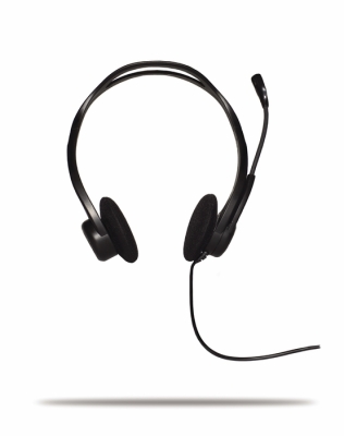 Слушалки Logitech PC 960, Черни - 981-000100