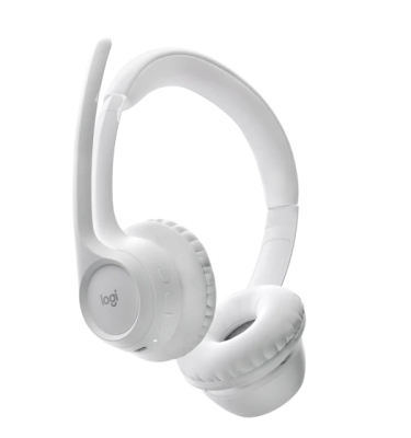Безжични слушалки Logitech Zone 300, Бели - 981-001417 gallery image 4