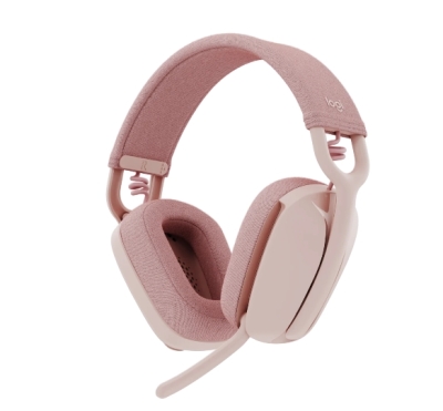 Безжични слушалки Logitech Zone Vibe 100, Розови - 981-001224 gallery image 1