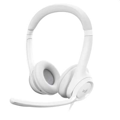 Слушалки Logitech H390, Бели - 981-001286 gallery image 1