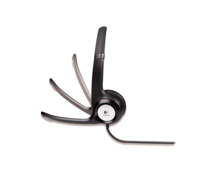 Слушалки Logitech H390, Черни - 981-000406 gallery image 4