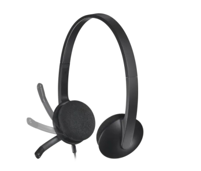 Слушалки Logitech H340, Черни - 981-000475 gallery image 3