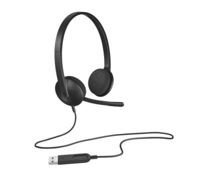 Слушалки Logitech H340, Черни - 981-000475 gallery image 5
