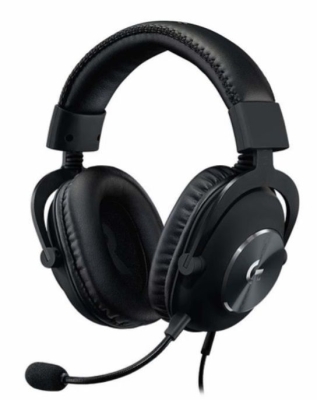 Слушалки Logitech G PRO X със стойка, Черни - 991-000358 gallery image 2