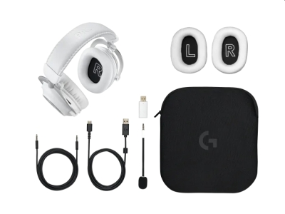 Безжични слушалки Logitech Pro X 2, Бели - 981-001269 gallery image 6
