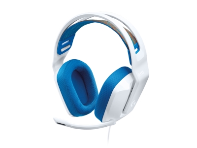 Геймърски слушалки Logitech G335, Бели - 981-001018