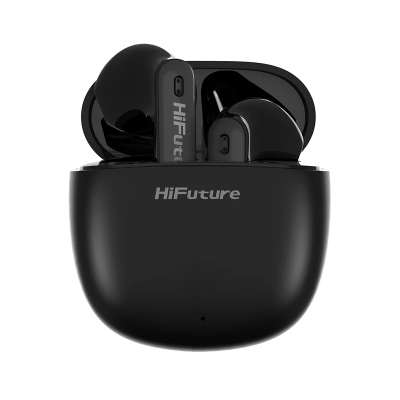 Безжични слушалки HiFuture ColorBuds2, Черни - 6972576181091 gallery image 1
