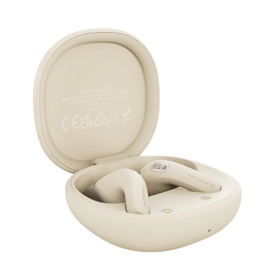 Безжични слушалки HiFuture FlyBuds 4, Бежови - 6972576182296 gallery image 1