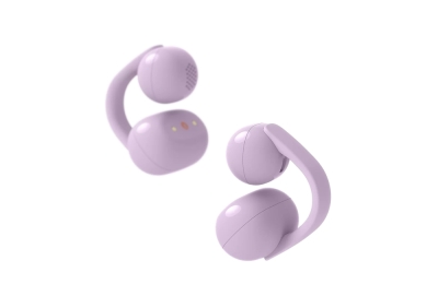 Безжични слушалки Sony LinkBuds Clip WF-LC900, Лилави - WFLC900V.CE7