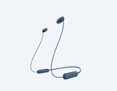Безжични слушалки Sony WI-C100, Сини - WIC100L.CE7 gallery image 1